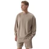 Pánska mikina 4F SWEATSHIRT-WSS24TSWSM1027-83S-BEIGE · záber 3