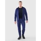 Pánska tréningová mikina so zipsom 4F SWEATSHIRT FNK-WSS25TFSWM513-30S-DARK BLUE · záber 5