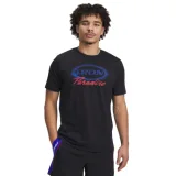 Pánske tričko s krátkym rukávom UNDER ARMOUR PROJECT ROCK Iron SS-BLK · záber 1