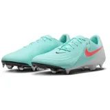 Pánske futbalové kopačky outdoorové NIKE Phantom GX 2 Academy M FG mint off-noir atomic red · záber 3