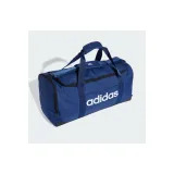 Cestovná taška ADIDAS LINEAR DUFFEL M DKBLUE WHITE · záber 3