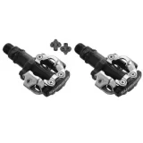 Pedále na bicykel SHIMANO Pedále MTB M520 SPD čierne+zar. SM-SH51 · záber 1