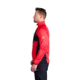 Pánska turistická mikina so zipsom NORTHFINDER PRIMO-361redblack · záber 2