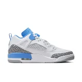 Pánska rekreačná obuv NIKE Air Jordan Spizike Low white wolf grey anthracite university blue · záber 3