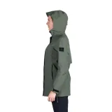 Dámska turistická softshellová bunda NORTHFINDER LUCINDA-300darkgreen · záber 2