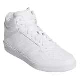 Pánska rekreačná obuv ADIDAS Hoops 4.0 Mid M cloud white cloud white core black · záber 2