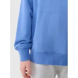 Chlapčenská mikina s kapucňou 4F JUNIOR SWEATSHIRT M1712-34S-LIGHT BLUE · záber 3