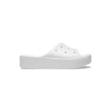 Dámske šlapky (plážová obuv) CROCS Classic Platform Slide white · záber 2
