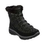 Dámske vysoké zimné topánky SKECHERS Easy Going Moro Street black · záber 1