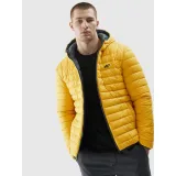 Pánska turistická bunda 4F DOWN JACKET-AW23TDJAM242-20S-DEEP BLACK · záber 3