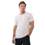 Pánske tréningové tričko s krátkym rukávom 4F TSHIRT FNK-WSS25TFTSM1217-12S-CREME · záber 1