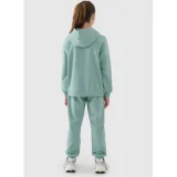 Dievčenské tepláky 4F JUNIOR TROUSERS CAS F0950-47S-MINT · záber 5
