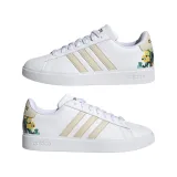 Dámska rekreačná obuv ADIDAS Grand Court 2.0 cloud white ecru tinf core black · záber 3
