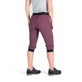 Dámske turistické 3 4 nohavice NORTHFINDER CAROLE-481-plum · záber 4