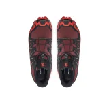 Pánska bežecká trailová obuv SALOMON Speedcross 6 M rum raisin cherry tomato cognac · záber 4