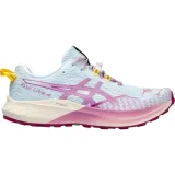 Dámska bežecká trailová obuv ASICS Fuji Lite 4 light blue blackberry · záber 1