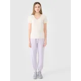 Dámske tričko s krátkym rukávom 4F TSHIRT F1990-11S-OFF WHITE · záber 4