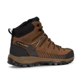 Pánska členková turistická celokožená obuv TREZETA Thunder Leather Mid WP M dark green honey · záber 5