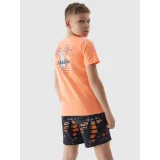 Chlapčenské plavky 4F JUNIOR BOARD SHORTS-4FJWSS24UBDSM067-96S-MULTICOLOUR 6 · záber 5