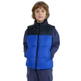 Chlapčenská vesta 4F JUNIOR VEST JACKET-JWSS25TVJAM208-36S-BLUE · záber 1