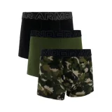 Pánske boxerky UNDER ARMOUR 3 PACK-UA PERFORMANCE COTTON NOVELTY 3in-GRN · záber 1