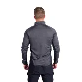 Pánska turistická mikina so zipsom NORTHFINDER PRIMO-270blackblack · záber 3