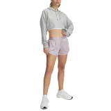 Dámske tréningové kraťasy UNDER ARMOUR Tech Play Up Shine Shorts-GRY · záber 3