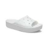 Dámske šlapky (plážová obuv) CROCS Classic Platform Slide white · záber 1