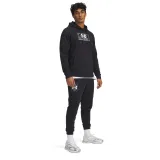 Pánske tepláky UNDER ARMOUR UA Rival Terry Logo JoggerQ2-BLK · záber 3