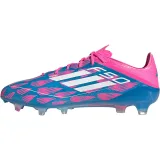 Pánske futbalové kopačky outdoorové ADIDAS F50 Elite M FG solar blue cloud white solar pink · záber 3