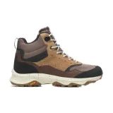 Pánske členkové zimné topánky MERRELL Speed Solo Mid WP earth · záber 2