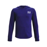 Chlapčenská mikina s kapucňou UNDER ARMOUR UA Rival Terry Hoodie-BLU · záber 1