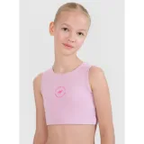 Dievčenská tréningová športová podprsenka 4F JUNIOR SPORT BRA F148-56S-LIGHT PINK · záber 2