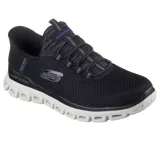 Pánska rekreačná obuv SKECHERS Glide Step Noxus Slip-Ins M black white · záber 1