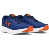 Chlapčenská športová obuv (tréningová) UNDER ARMOUR UA BGS Charged Rogue 4 tech blue black orange blast · záber 5