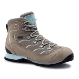 Dámska vysoká turistická obuv TREZETA Glitter Wp, Beige Water blue · záber 1