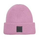 Dievčenská zimná čiapka - Veľkosť: 4213 | Farba: Kids Beanie W. Wool-4213-Bonbon · záber 1