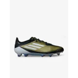 Pánske futbalové kopačky outdoorové ADIDAS F50 Elite Messi M FG gold metallic cloud white core black · záber 2