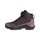 Dievčenské členkové zimné topánky ADIDAS Terrex Winter Mid Boa Rain.RDY shadow maroon red lilac · záber 3