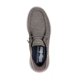 Pánska rekreačná obuv SKECHERS Go Walk Max Halycon Slip-Ins taupe · záber 4