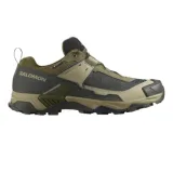 Pánska nízka turistická obuv SALOMON X Ultra 5 GTX M martini olive gray green blue nights · záber 1