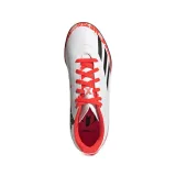 Juniorské futbalové kopačky turfy ADIDAS X Speedportal Messi.4 Jr TF cloud white core black solar red · záber 4
