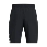 Chlapčenské tréningové kraťasy UNDER ARMOUR UA Tech Woven Graphic Short-BLK · záber 2