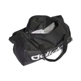 Dámska cestovná taška ADIDAS LINEAR DUF XS BLACK WHITE · záber 4