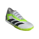 Pánske futbalové kopačky halové ADIDAS Predator Accuracy.3 M IC cloud white core black lucid lemon · záber 1