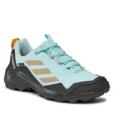 Dámska nízka turistická obuv ADIDAS Terrex Eastrail GTX flash aqua wonder beige preloved yellow · záber 1