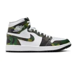 Pánska vychádzková obuv NIKE Golf Air Jordan 1 High Golf white legion green black · záber 1
