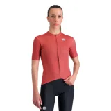 Dámsky cyklistický dres s krátkym rukávom SPORTFUL Checkmate w jersey, pompelmo mauve · záber 1
