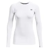 Dámske tréningové tričko s dlhým rukávom UNDER ARMOUR UA CG Authentics Crew-WHT · záber 5