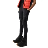 Dievčenské turistické legíny 4F JUNIOR TROUSERS FNK-4FJWSS24TFTRF493-21S-BLACK · záber 2